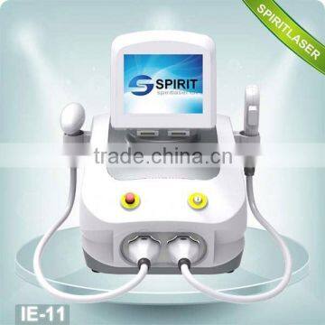 Powerful 10.4 Inch 2 in 1 IPL ND YAG Laser CPC Connector yag laser cutting machine Movable Screen