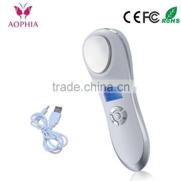 face lifting Hot & Cold vibration face beauty gadget