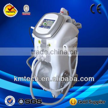 Large promotion 5in1 E-light+IPL+Laser+Cavitation beauty spa salon equipment