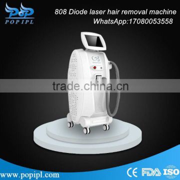 Excellent salon beauty professional epilator 808nm Diode laser POP-DL8permanent hair removal machine from China supplier