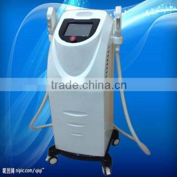 Shrink Trichopore Cooling Systeme Light Ipl Rf Beauty Intense Pulsed Flash Lamp Equipment/e-light Ipl Rf System With CE Approval Breast Lifting