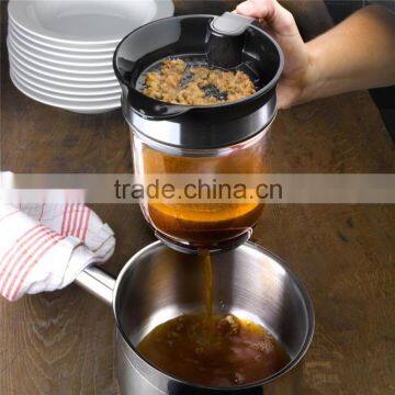 Cooking Tools Plastic Gravy Fat Separator, Fat Centrifuge Separator photo-5