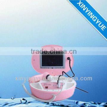 Portable muti-function hair & skin scope analyzer with screen