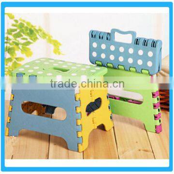 Colorful Kids Plastic Folding Stool photo-2