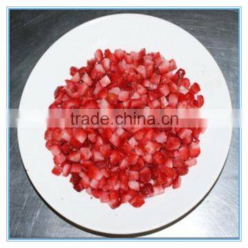 2016 New Crop Fresh IQF Diced Frozen Strawberry photo-2