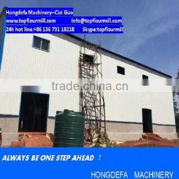 steel structure factory for flour mill workshop building