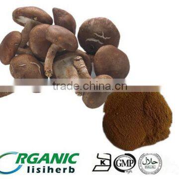 manufacture supply 100% natrual Shiitake Mushroom Extract (Lentinus edodes extract)