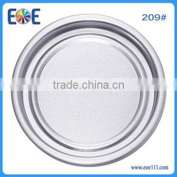 209# 63mm dry food aluminum bottom lid