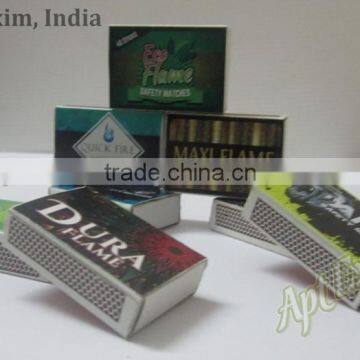 Buyer required product safety wooden match boxes with small safety matches