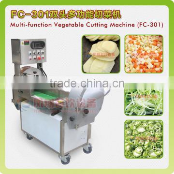 FC-301 Stainless Steel Multi-functional vegetable Leaf and Root Cutting Cutter Machine