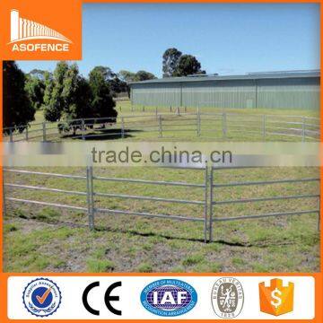 6 bar Heavy duty tube gate/ horse and livestock fencing panel/cattle sliding gate