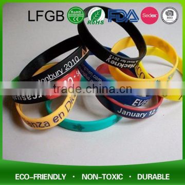 Colorful Basketball Cheap Silicone Wristband