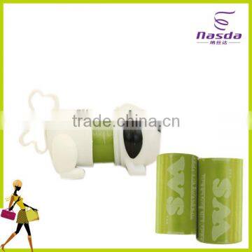 Wholesale Biodegradable dog waste bag with dispenser