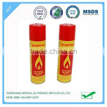 Lighter Gas Refill 250ml Butane Gas Cartridge