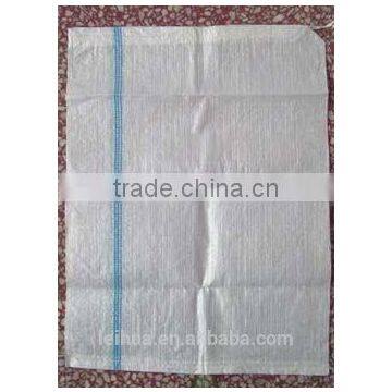 China high quality white polypropylene woven packing bag