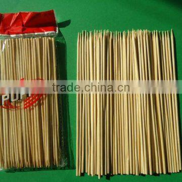 Party Tableware High Quality Round Bamboo Skewer Wholesale Catering Disposables Bamboo Barbecue Skewers