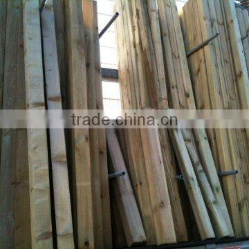 Carbonized China Fir Wood Stake