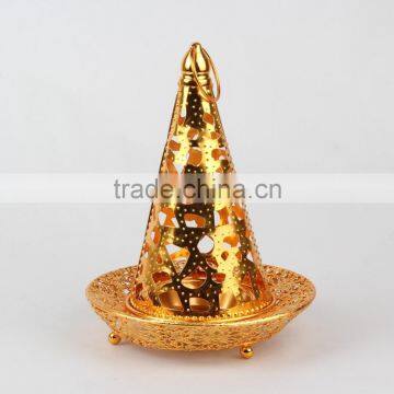 2016 New Dubai Golden Flash Incense Burner With Magnet photo-3
