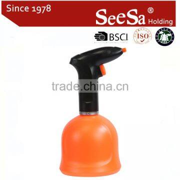 1L plant spray bottle plastic sparaying battery Li-ion battery air pressure spray bottle battery powered garden sprayer