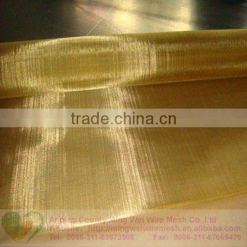 Plain Weave Brass Wire Mesh for Filter