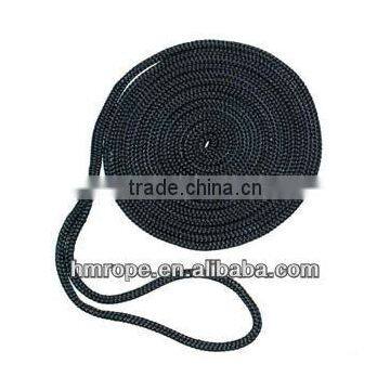 Nylon double braid dock line