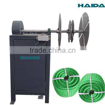 Plastic rope winding machine coil winder