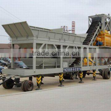 Factory Supplier YHZS50 Mobile Concrete Plant