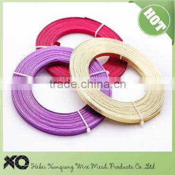 1*5mm 39Feet Gold Color Embossed Aluminum Wire photo-2