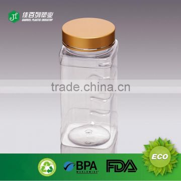 Wholesale Empty PET Plastic Bottle Square