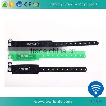 Low Price Custom Disposable PVC RFID Wristband Tag