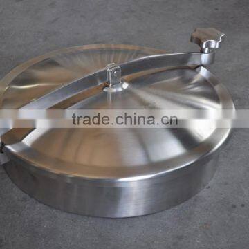 sanitary oval normal pressured round tank manway