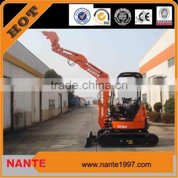 Zero-tail Cheap Chinese Mini Crawler Excavator photo-5