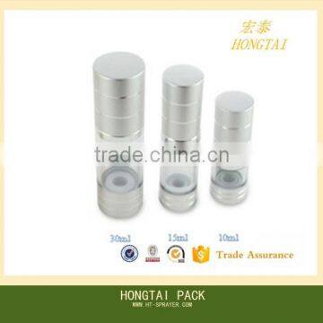 Empty airless cosmetic packaging airless bottle 10ml 15ml 30ml 50ml 100ml