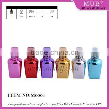 M0004 roll bottles glass bottle aluminum perfume bottle wholesale