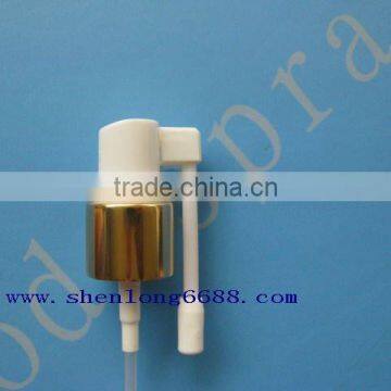 18mm plastic aluminium oral sprayer