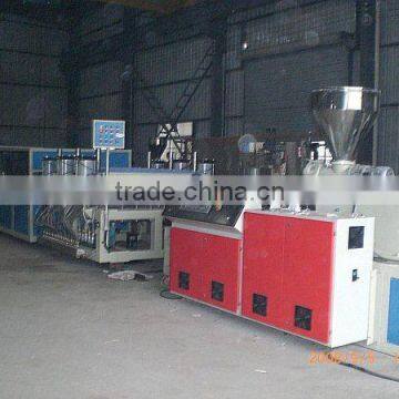 PVC skinning foaming board production line