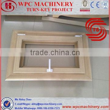 Profile machine for window and doors, furniture edge banding, ceiling, flooring, wall cladding