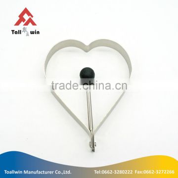 Hot selling!stainless steel heart shape egg ring