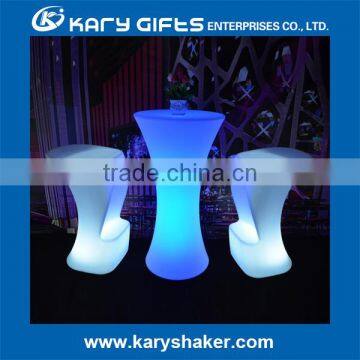 Illuminated Bar/Nightclub/KTV LED Plastic Furniture High Bar Sitting, Bar Chair photo-2