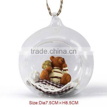 2016 Cheap Christmas Hanging Glass Ornaments photo-4