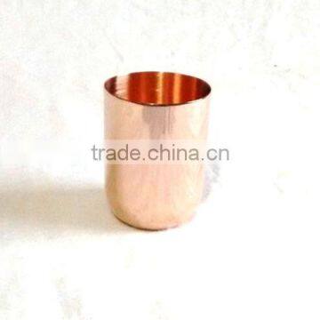 Rose gold candle holder candle jar