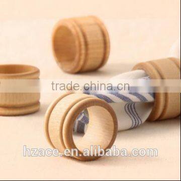 Handmade wood napkin rings