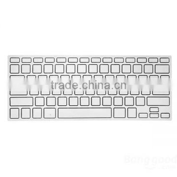 Colorful Ultra-thin at 0.3mm Injection Molded Laptop Silicone Keyboard Cover for iMac