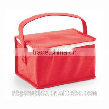 6 Cans Non-woven Foldable Cooler Bag With Handle for Promtional photo-5