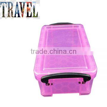 Custom Logo Promotional Plastic Stationery Mini Sotrage Box With Interlock Lid photo-4
