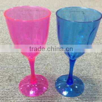 Plastic champagne glass