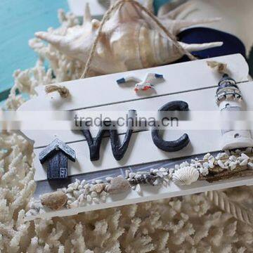 Wooden Material Beauty Christmas Door Decorate Plate photo-4