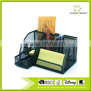 Multipurpose Metal Mesh 6 Compartments Stationery Office