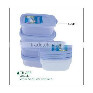 4 PCS Rectangular Storage Container,food Storage Container,plastic Storage Box photo-2