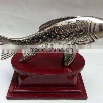 metal fish sculpture for decoration